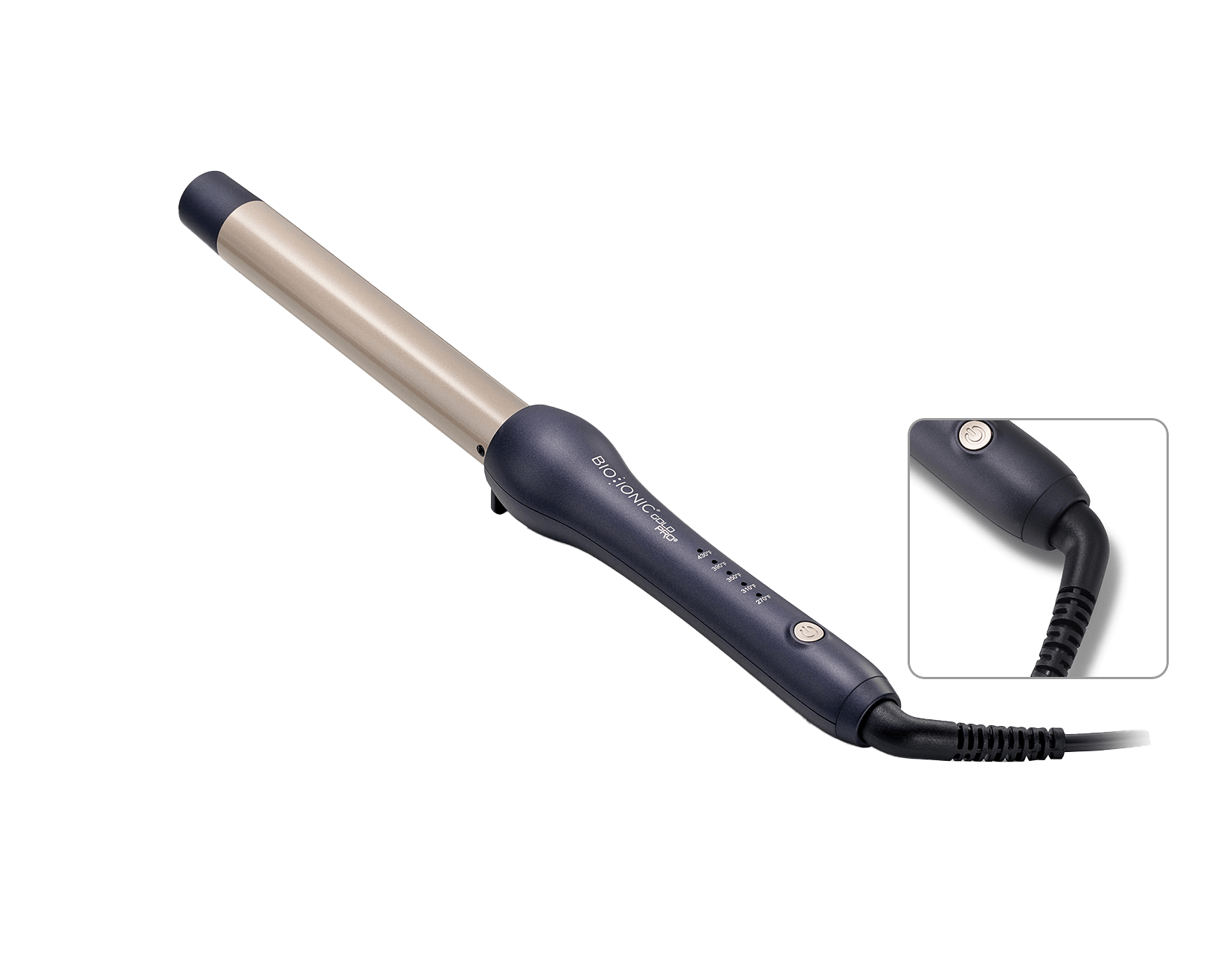 GoldPro Curling Wand - Professional Grade Cord